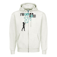 Oatmeal Heather the wood brothers blues Zipper Hoodie - linhVisuals