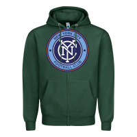 Sports Green the-new-york-city-fc Zipper Hoodie - linhVisuals