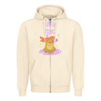 Sandshell papa frog Zipper Hoodie - linhVisuals