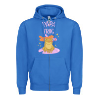 True Royal papa frog Zipper Hoodie - linhVisuals