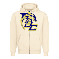 Sandshell battery creek high school, beaufort Zipper Hoodie - linhVisuals