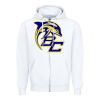 White battery creek high school, beaufort Zipper Hoodie - linhVisuals