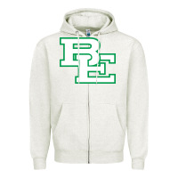 Oatmeal Heather bishop england high school, charleston Zipper Hoodie - linhVisuals
