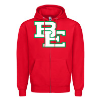 Red bishop england high school, charleston Zipper Hoodie - linhVisuals