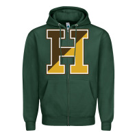 Sports Green haverhill high school Zipper Hoodie - linhVisuals
