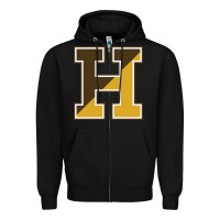 Black haverhill high school Zipper Hoodie - linhVisuals