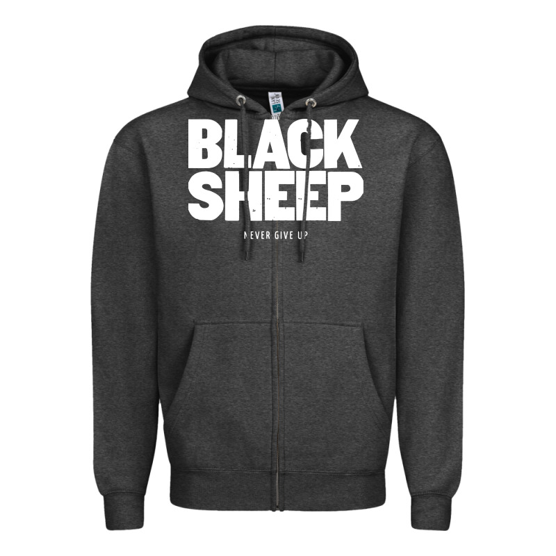 Black Sheep Zipper Hoodie by linhVisuals | Teevron