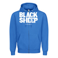 True Royal black sheep Zipper Hoodie - linhVisuals