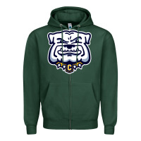 Sports Green chelse bulldogs Zipper Hoodie - linhVisuals