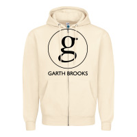 Sandshell garth brooks Zipper Hoodie - linhVisuals