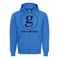 True Royal garth brooks Zipper Hoodie - linhVisuals
