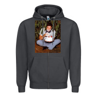 Smoke johnny cash eating cake in a bush Zipper Hoodie - linhVisuals