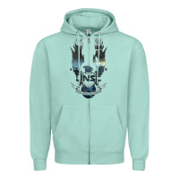 Seafoam unsc Zipper Hoodie - linhVisuals