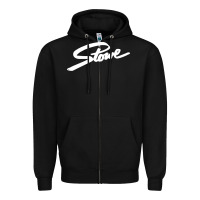 Black Stowe Zipper Hoodie - linhVisuals
