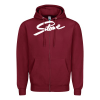 Burgundy Stowe Zipper Hoodie - linhVisuals