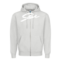 Dove Grey Stowe Zipper Hoodie - linhVisuals