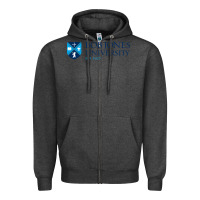 Charcoal Heather bob jones university, greenville Zipper Hoodie - linhVisuals