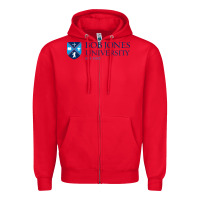 Red bob jones university, greenville Zipper Hoodie - linhVisuals