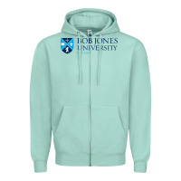 Seafoam bob jones university, greenville Zipper Hoodie - linhVisuals
