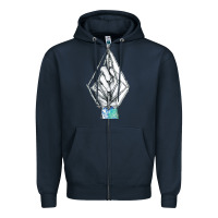 Navy volcom Zipper Hoodie - linhVisuals