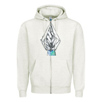 Oatmeal Heather volcom Zipper Hoodie - linhVisuals