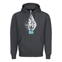 Smoke volcom Zipper Hoodie - linhVisuals