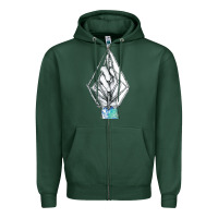Sports Green volcom Zipper Hoodie - linhVisuals