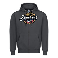 Smoke biloxi shuckers Zipper Hoodie - linhVisuals