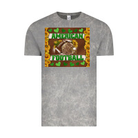 Cloud Rock american football with sunflower tumbler Vintage Tee - BundleAndBundleShop