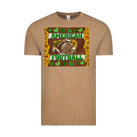 Vintage Coffee american football with sunflower tumbler Vintage Tee - BundleAndBundleShop