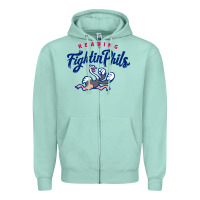 Seafoam reading fightin phils Zipper Hoodie - linhVisuals