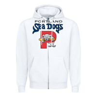 White sea dogs team Zipper Hoodie - linhVisuals