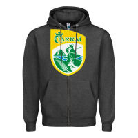Charcoal Heather kerry  gaa Zipper Hoodie - linhVisuals