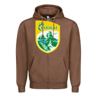 Chestnut kerry  gaa Zipper Hoodie - linhVisuals