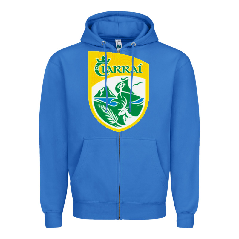 Kerry  Gaa Zipper Hoodie by linhVisuals | Teevron
