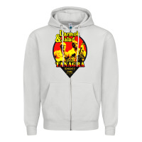 Dove Grey darmok and jalad at tanagra Zipper Hoodie - linhVisuals
