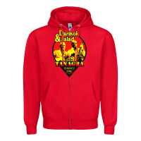 Red darmok and jalad at tanagra Zipper Hoodie - linhVisuals
