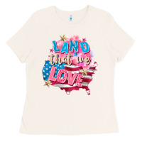 Bone Merica leopard lightning bolt Ladies Tee - FaDigitalArtStudio