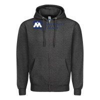 Charcoal Heather University of Mary, Apparel Zipper Hoodie - linhVisuals
