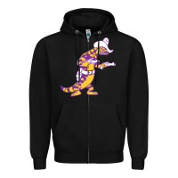 Black eac-arizona-gila monsters Zipper Hoodie - linhVisuals
