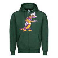 Sports Green eac-arizona-gila monsters Zipper Hoodie - linhVisuals