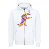 White eac-arizona-gila monsters Zipper Hoodie - linhVisuals
