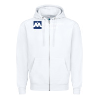 White University of Mary, Apparel Zipper Hoodie - linhVisuals