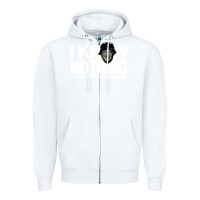 White i know nothing Zipper Hoodie - linhVisuals