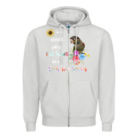 Dove Grey funny be a green cheek conure parrot bird mom mother sweatshirt Zipper Hoodie - linhVisuals
