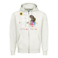 Oatmeal Heather funny be a green cheek conure parrot bird mom mother sweatshirt Zipper Hoodie - linhVisuals
