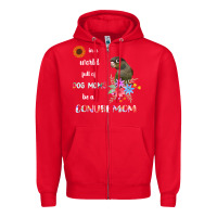 Red funny be a green cheek conure parrot bird mom mother sweatshirt Zipper Hoodie - linhVisuals