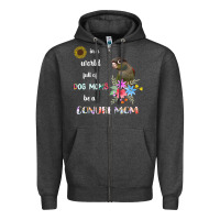 Charcoal Heather funny be a green cheek conure parrot bird mom mother sweatshirt Zipper Hoodie - linhVisuals