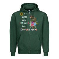 Sports Green funny be a green cheek conure parrot bird mom mother sweatshirt Zipper Hoodie - linhVisuals