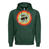 Sports Green lionel richie Zipper Hoodie - linhVisuals